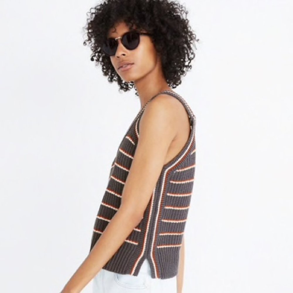 NWT Madewell Stockton Sweater Tank, sz XL